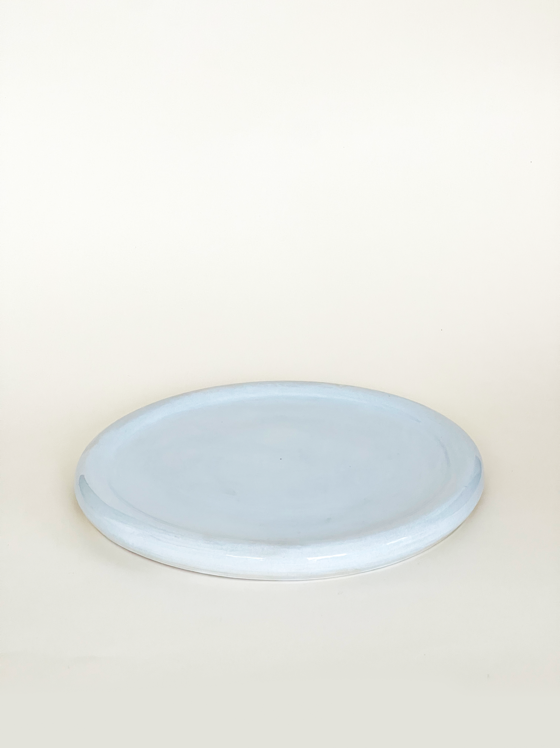 Huge Plate Pale Blue