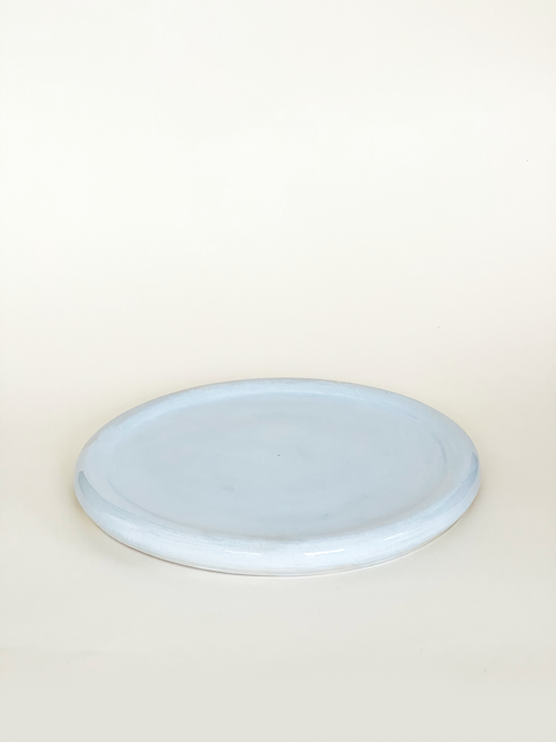 Huge Plate Pale Blue