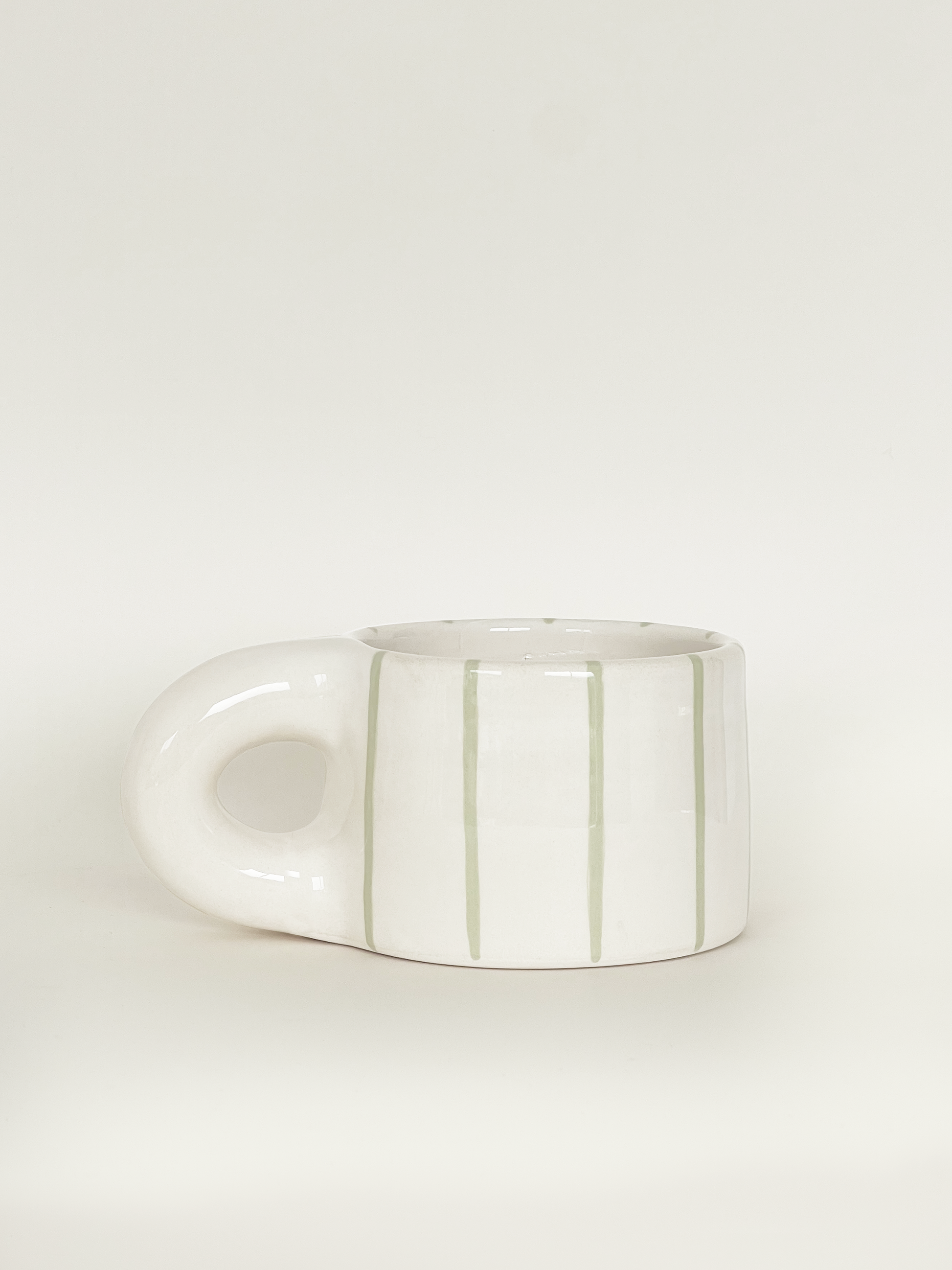 Mug Pistachio Stripes